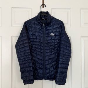 The North Face Blue Puffer Jacket